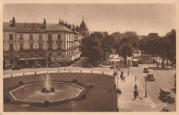 DE 11 -(37) TOURS  - LA PLACE JEAN JAURES ET L ' AVENUE DE GRAMMONT - BRASSERIE DU PALAIS , CAFE DE L' UNIVERS - 2 SCANS - Tours