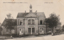 DE 11 -(37) SAINT CHRISTOPHE  SUR LE NAIS  -  L ' HOTEL DE VILLE  - 2 SCANS - Otros & Sin Clasificación