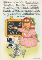 KINDER HUMOR Vintage Ansichtskarte Postkarte CPSM #PBV336.DE - Cartes Humoristiques