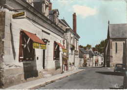 DE 12 -(37) NOUAN LES FONTAINES  - ROUTE DE CHATILLON  -  LE BLANC - CAFE DES VOYAGEURS -  2 SCANS - Autres & Non Classés