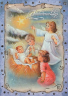 ENGEL Weihnachten Vintage Ansichtskarte Postkarte CPSM #PBP541.DE - Angels