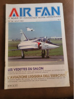 Air Fan N°34. Août 1981. Le Mensuel De L'aéronautique Militaries Internationale - Aviación