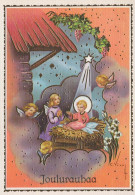 ENGEL Weihnachten Jesuskind Vintage Ansichtskarte Postkarte CPSM #PBP286.DE - Engelen