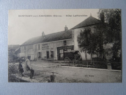 CPA--MONTIGNY-aux-AMOGNES---HOTEL LAFRANCHISE. - Andere & Zonder Classificatie