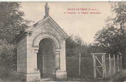 DE 13 -(37) SAINT PATRICE -  LA CHAPELLE ET L ' EPINE MIRACULEUSE   -  2 SCANS - Autres & Non Classés