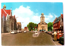 Husum, Am Markt. Autos, VW Käfer, Ca. 1960 - Husum