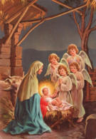 ENGEL Jesuskind Weihnachten Vintage Ansichtskarte Postkarte CPSM #PBB961.DE - Anges