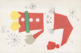 Buon Anno Natale BAMBINO Vintage Cartolina CPSMPF #PKG471.IT - Neujahr