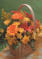 FIORI Vintage Cartolina CPSM #PBZ258.IT - Flowers