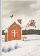 Buon Anno Natale Vintage Cartolina CPSM #PBN417.IT - Nouvel An