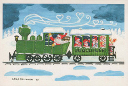 Buon Anno Natale GNOME Vintage Cartolina CPSM #PBL691.IT - Nieuwjaar
