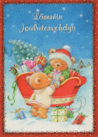 Buon Anno Natale Vintage Cartolina CPSM #PBM464.IT - Nieuwjaar