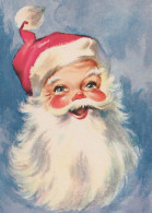 BABBO NATALE Buon Anno Natale Vintage Cartolina CPSM #PBL360.IT - Santa Claus