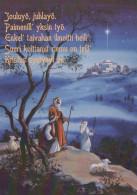 SAINT Natale Cristianesimo Vintage Cartolina CPSM #PBB963.IT - Santi