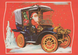 BABBO NATALE Buon Anno Natale Vintage Cartolina CPSM #PBB110.IT - Santa Claus