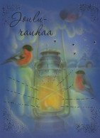 Buon Anno Natale UCCELLO Vintage Cartolina CPSM Unposted #PBA601.IT - Nieuwjaar