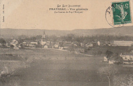 EP 15 -(46) PRAYSSAC  -  VUE GENERALE - ( LE CANTON DE PUY L' EVEQUE)  - 2  SCANS - Autres & Non Classés