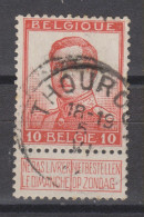 COB 123 Oblitération Centrale THOUROUT - 1912 Pellens