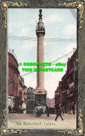 R538322 Monument. London. Fine Art Post Cards. Shureys Publications - Sonstige & Ohne Zuordnung