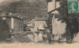 EP 17 -(48) FLORAC  - BASSIN DU VIVIER , PROVENANT DE LA SOURCE DU PECHER -  2 SCANS - Florac