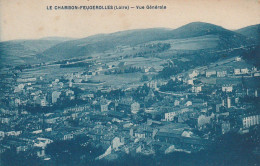 EP 1  -(42) LE CHAMBON FEUGEROLLES  -  VUE GENERALE - EDIT. DARVES BLANC , ST ETIENNE  -  2 SCANS - Le Chambon Feugerolles