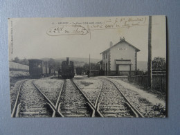 CPA-ARLEUF--  LA GARE COTE NORD-OUEST. - Autres & Non Classés