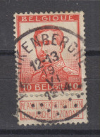 COB 123 Oblitération Centrale BLANKENBERGHE - 1912 Pellens