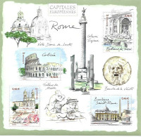 Rome: Capitale Européenne.  Bloc-feuillet Neuf ** Yv. # 53 - Unused Stamps