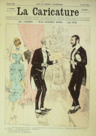 La Caricature 1884 N°244 Casino Job Début Malheureux Caran D'Ache Andrieux Par Luque - Magazines - Before 1900