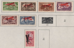 SYRIA - SET AIRMAIL 1929 EXHIBITION 0,50 - 25 P * Mi 325-231 - Syria