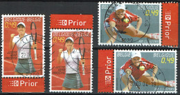 België OBP 3225/3226 - Tennis Justine Henin-Hardenne Kim Clijsters Complete - Usados