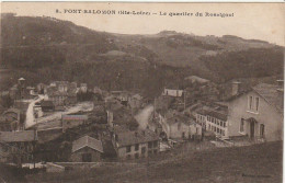 EP 3 -(43) PONT SALOMON  -  LE QUARTIER DU ROSSIGNOL - VUE GENERALE -  2 SCANS - Autres & Non Classés