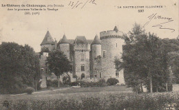 EP 3 -(43) CHATEAU DE CHABREUGES , PRES BRIOUDE DANS LA VALLEE DE LA VENDAGE  - 2 SCANS - Brioude