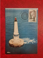 Carte Maximum 1984 LE VERDON PHARE DE CORDOUAN - 1980-1989