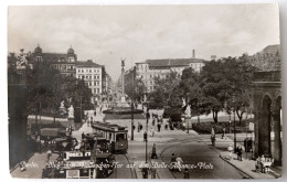 Berlin, Blick Vom Halleschen Tor Auf Den Belle-Alliance-Platz, Strassenbahn,  Ca. 1930 - Andere & Zonder Classificatie
