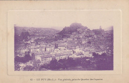 EP 4 -(43) LE PUY -  VUE GENERALE , PRISE DU QUARTIER DES CAPUCINS - EDIT. VEROT MATHIEU , LE PUY  - 2 SCANS - Le Puy En Velay