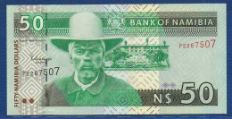 NAMIBIA - P. 7 – 50 Namibia Dollars ND, UNC, S/n P2267507  - 7 Digits Serial - Namibië