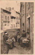 EP 5 -(43) AUVERGNE -  LE PUY  - GROUPE DE DENTELLIERES  - 2 SCANS - People