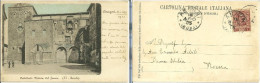 FROSINONE - ANAGNI - CATTEDRALE VEDUTA DEL FIANCO (XI Secolo) - VG. 1905 - Frosinone