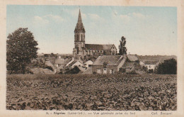 EP 6  -(44) FEGREAC  -  VUE GENERALE PRISE DU SUD  -  CARTE COLORISEE   - 2 SCANS - Other & Unclassified