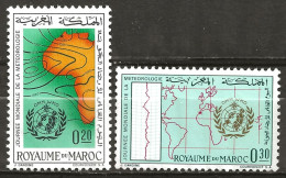 MAROC: **, N° YT 472 Et 473, TB - Morocco (1956-...)