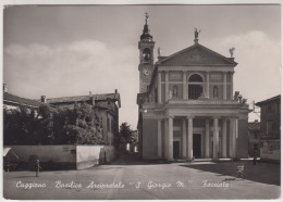 Cuggiono, Basilica Arcipretale " San Giorgio Martire " - Cartolina Viaggiata 1955 - Milano (Mailand)