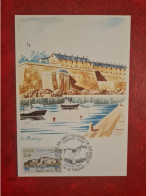 Carte Maximum 1984 LE PALAIS BELLE ILE EN MER  VAUBAN LA CITADELLE - 1980-1989