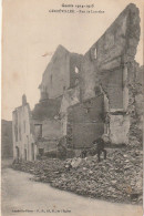 FI 3 -(54) GUERRE 1914/1915 -  GERBEVILLER  -  RUE DE LORRAINE  -  2 SCANS - Gerbeviller