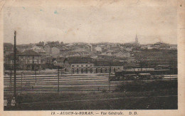 FI 3 -(54) AUDUN LE ROMAN  -  VUE GENERALE  - VOIE FERREE  - LOCOMOTIVE  -  2 SCANS - Andere & Zonder Classificatie