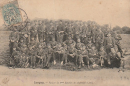 FI 3 -(54) LONGWY  -  FANFARE DU 9me BATAILLON DE CHASSEURS A PIED  -  2 SCANS - Longwy