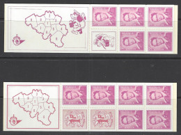 Belgique - 1969 - COB 1484 à 1485 - Carnets B1 à B2 ** (MNH) - Neufs