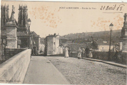 FI 3 -(54) PONT A MOUSSON  -  ENTREE DU PONT - ANIMATION -  2 SCANS - Pont A Mousson