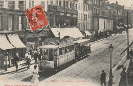 FI 3 -(54) NANCY  - RUE ST JEAN - POINT CENTRAL - ANIMATION - TRAMWAY  - COMMERCES -  2 SCANS - Nancy
