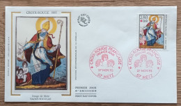 FDC 1993 - YT N°2853 - CROIX ROUGE - METZ - 1990-1999